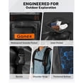 thumbnail image 5 of Gonex 120L Waterproof Dry Duffel Bag, 3-in-1 Convertible Large Backpack - Heavy Duty Travel Gear Hauler with Reinforced Thickened Bottom for Kayaking Paddleboarding Boating Rafting Fishing, 5 of 8