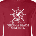 thumbnail image 4 of Inktastic Virginia Beach VA Nautical Long Sleeve T-Shirt, 4 of 5