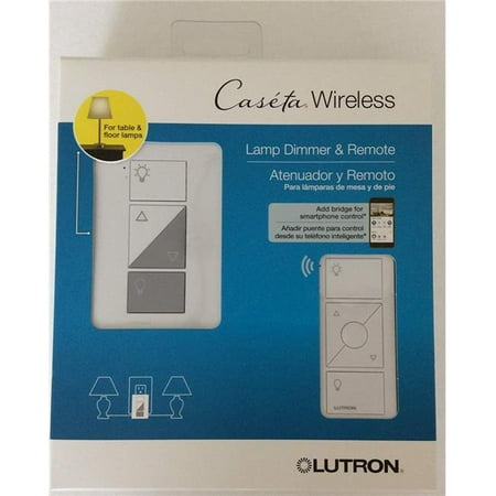 Lutron P Pkg1p Wh R 120v Smart Lighting Lamp Dimmer Remote Kit 44 White Canada Lutron P Pkg1p Wh R 120v Smart Lighting, Floor Lamp Dimmer Kit