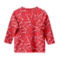 thumbnail image 5 of TZEWGL Tees For Toddler Fashion Functional Printed Crew Neck 3/4 Quarter Sleeve Blouse For Infnants size 13-14T, 5 of 5