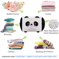thumbnail image 2 of Posh Creations Bean Bag Chair Stuffable Cover, Soft Cover, Kids, 1.5 ft, Black, 2 of 3