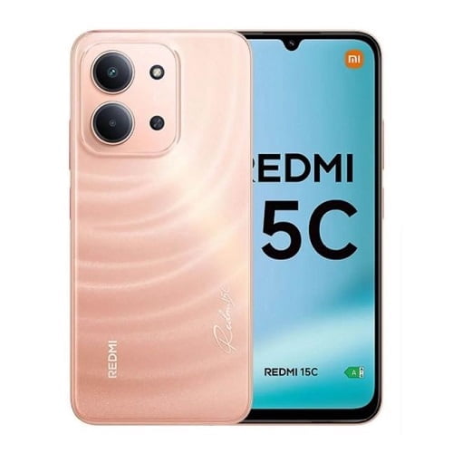 XIAOMI Redmi 15C 4G LTE (Compatible with Tmobile Tello Mint & Global) (256GB 4GB) Unlocked Dual SIM 6.9" 50MP Model 25078RA3EL (Twilight Orange)