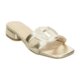 thumbnail image 4 of Sandalias Efe Mujer Dorado De Piso Casuales Cómodo dorado 23, 4 of 10