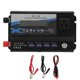 thumbnail image 1 of Black Power Inverter Aluminium Alloy DC 12V/24V to AC 110V Converter US Plug with Ambient Light 4USB, 1 of 5