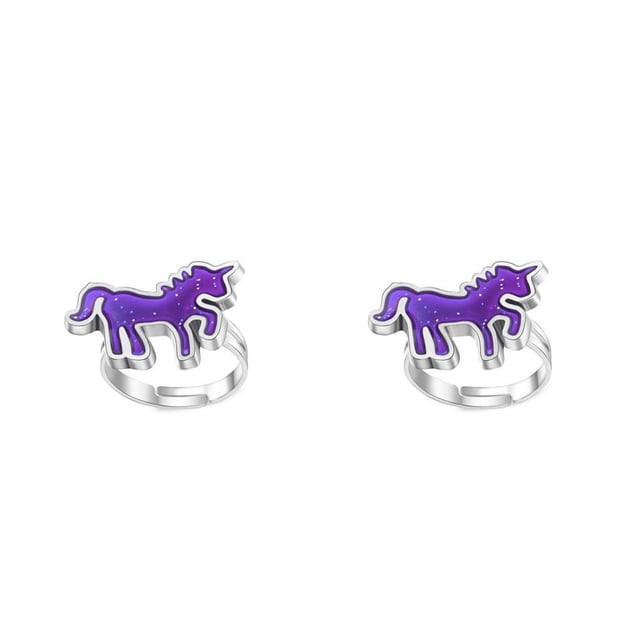 Anillos de humor Sonducket joyería temperatura cambiable pony/unicornio tipo 2
