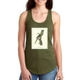 thumbnail image 1 of Solstitial Parrakeet Racerback Tank Women -Sydenham Edwards Designs, Female Medium, 1 of 4
