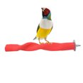 thumbnail image 1 of Bird Perch Rod,Wooden Bird Perch Frosted Bird Perch Bird Chewing Toy Innovative Solution, 1 of 8