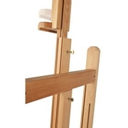 Mabef Deluxe Studio Easel, Italian Craftsmanship Beechwood, H Frame