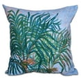 thumbnail image 2 of Simply Daisy 16" x 16" Palms Floral Print Pillow, 2 of 2