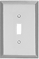 CRL MMP3CH Chrome Single Toggle Metal Mirror Plate