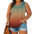 thumbnail image 6 of yillto Plus Size Tank Tops for Womens Baggy Basic Sleeveless Shirts Round Neck Casual Flowy Tees S-5XL, 6 of 8