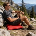 thumbnail image 1 of Coussin de Siège Gonflable Portable Tapis de Camping Auto-Gonflant Imperméable Coussin de Siège Extérieur Pliant, Coussin de Siège de Camping Randonnée Pique-Nique Stade, Usage Extérieur pour Campeurs Randonneurs Voyageurs, 1 of 6