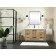thumbnail image 6 of 48 inch single bathroom vanity in natural oak, 6 of 8