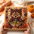 thumbnail image 5 of Halloween Pearl Art Kit, Cute Ghost 3D Diamond Art DIY Craft Kit with Resin Pearls, Halloween Wall Decor Painting for Beginners, Fall Home Decoration, Seasonal Party Activity & Handmade Gift, 5 of 6