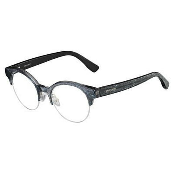 JIMMY CHOO Eyeglasses 151 0RBY Black Glitter 47MM