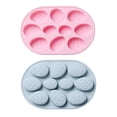 thumbnail image 2 of Forma De Huevo De Pascua De 10 Cavidades, Molde De Pastel De Silicona, Bandejas De Cocina, Suministros Para Hornear Para Dulces De Chocolate Diy Eigraketly HA044893-00, 2 of 6