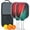 White-4, variant on Fighting Series Pickleball Paddles Set Of 2, Fiberglass Surface, 4 Balls & Bag