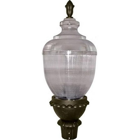 

150 watt Metal Halide Mogul Base 120 V Clear Acorn Post Top Fixture with UL Listed Wire & Cable Black Bronze & Verde Green