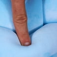 thumbnail image 2 of Cojín de nudos, cojín de nudos para sofá, cama, decorativo, escandinavo, cojín decorativo, nudo, diámetro 25 cm, gris, 1 pieza (paquete de 1), 2 of 4