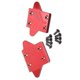thumbnail image 4 of Juego de placas protectoras protectoras para armadura de chasis delantero y trasero, rojo, 4 of 5