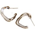 thumbnail image 1 of Pendientes geométricos de Metal para mujer, diseño de nicho, sensación Premium, temperamento, pendientes delicados, 1 of 5