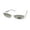 shiny opaque white, variant on KK5094 ELORA SUNGLASSES NARROW LENSES WOMENS DESIGNER FASHION