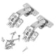 thumbnail image 2 of Bisagra de Puerta de Gabinete Hidráulica Con Bisagra de 135 Grados Con Tornillos para Estanterías, Gabinetes de TV, Gueropa, 2 of 7