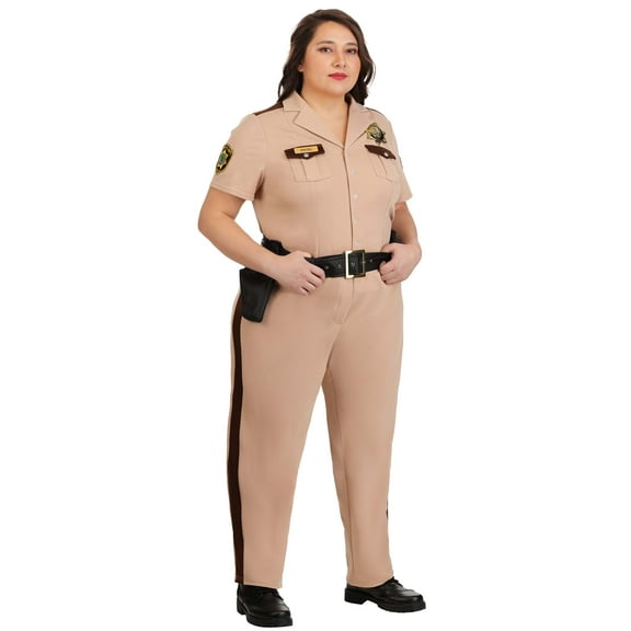 Plus Size Reno 911 Deputy Officer Costume for Women