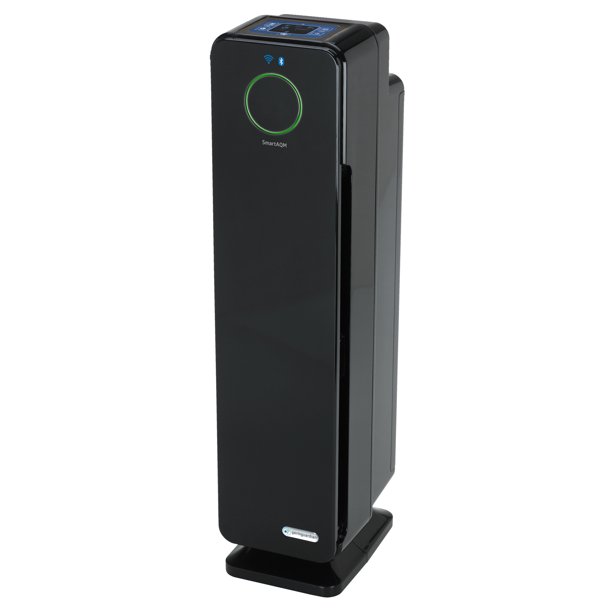 GermGuardian Air Purifier with WiFi & Bluetooth Smart Voice Control, Smart AQM and UVC Light