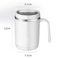 thumbnail image 6 of Mosey 500ML Water Mug Easy to Clean Portable Anti-rust Eco-friendly Creative Refill Water Large Capacity Stainless Steel Drinking Cup Daily Use, 6 of 8