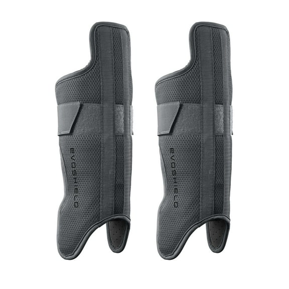 Evoshield Adult Pro-Srz Lower Catcher Baseball Leg Guards Charcoal