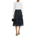 thumbnail image 5 of Time and Tru Women's Tiered Skirt, 5 of 5