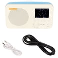 thumbnail image 2 of Radio digital portátil multifuncional DAB DAB FM R con pantalla LCD de 2,4 pulgadas y ajuste de hora para hogares de ancianos., 2 of 14