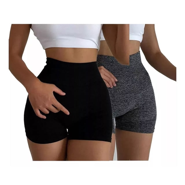 2pz Shorts De Licras Mujer Deportivos Pantalones Gym Yoga