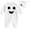 White Boo, variant on WIBACKER Halloween Cotton Newborn Baby Boy Girl Ghost Outfit Infant Long Sleeve Romper with Hat Set Baby Boys' Costumes