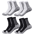 thumbnail image 1 of 4 Pares Calcetines Anti Deslizantes Tipo Tusox Deportivos Calcetas Medias Entrenamientos, 1 of 7