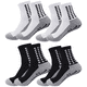 thumbnail image 1 of 4 Pares Calcetines Anti Deslizantes Tipo Tusox Deportivos Calcetas Medias Entrenamientos, 1 of 7