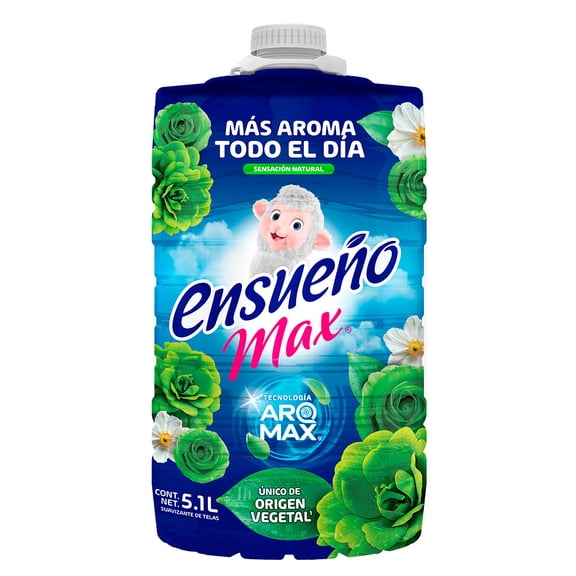 Suavizante de telas Ensueño Max sensación natural 5.1 l
