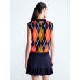 thumbnail image 3 of Free Assembly Women's and Women's Plus Argyle V-Neck Sweater Vest, Sizes XS-4X, 3 of 5