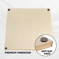 thumbnail image 4 of GSE Games & Sports Expert 4-Player 12 Numbers Wooden Shut The Box Dice Board Game with 8 Dices Classic Tabletop Version of Popular English Pub Game - Natural Wood, 4 of 8