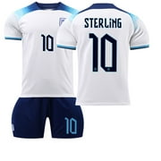 Mens/Kids 2022 Soccer Game England Soccer Fans #10 Jerseys Soccer Team Shirts