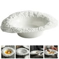 thumbnail image 4 of Milisten Porcelain Pasta Plates Microwave Safe Dishwasher Safe KTV 1Set 9.43X4.13X2.16in, 4 of 6