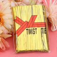 thumbnail image 4 of 3200pcs 10cm PET Twist Ties for Candy Bread Lollipop Dessert Bags Packaging Gold 10cm/3200pcs, 4 of 4