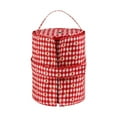 thumbnail image 2 of Bolsa de almacenamiento de hilo Macarena organizadora de crochet Rojo, 2 of 8
