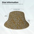 thumbnail image 3 of Balery Leopard Sombreros para el sol para hombre y mujer, sombrero de pescador con UPF 50+, 3 of 6