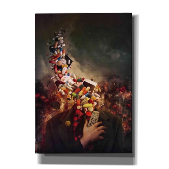 Cortesi Home 'Comfortably Numb' by Mario Sanchez Nevado, Canvas Wall Art, 18"x26"