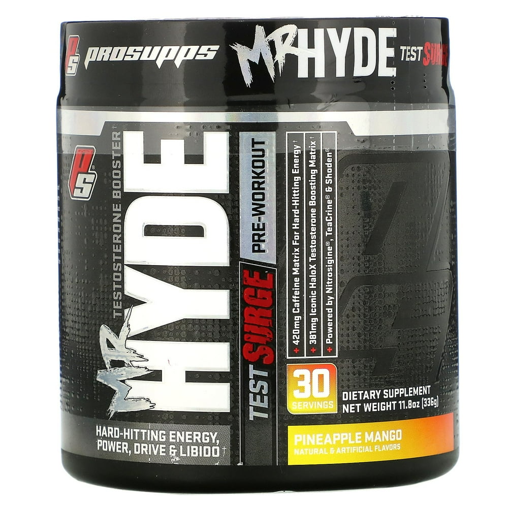 ProSupps Mr. Hyde, Test Surge, Testosterone Boosting Pre