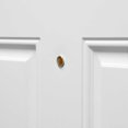thumbnail image 3 of unique UDoor Viewer, 200 Degree, UL Listed, Matte Black Finish, Solid Brass, 9/16 In., 3 of 5