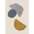 thumbnail image 2 of Studio 14x18 White Modern Wood Framed Museum Art Print Titled - Collage 03, 2 of 4