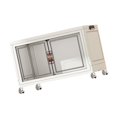 thumbnail image 1 of Abbracc Foldable Storage Cabinet Fashion Portable for Farmhouse Drawing Room Kitchen White 1 Layer 55 cm, 1 of 9